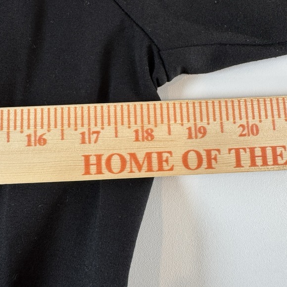 Laundry by Shelli Segal Black V Neck Cropped Blazer Jacket Women L G - Picture 4 of 6